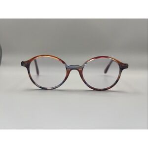 F. Rey PA069 8090 Petite Round Glasses Frames Multi-Color Handmade France 46mm